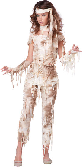Mysterious Mummy Tween Kids Costume