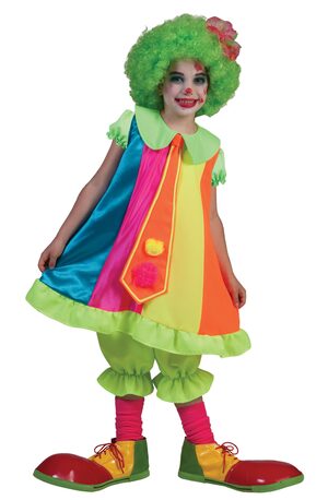 Dainty Clown Kids Costume
