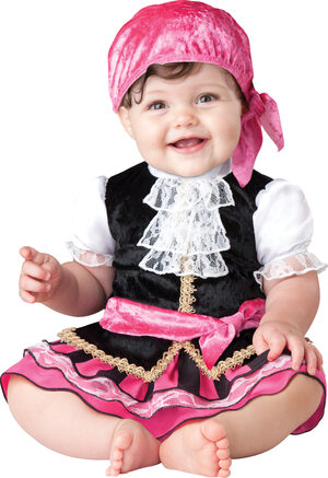 Pretty Little Pirate Baby Costume