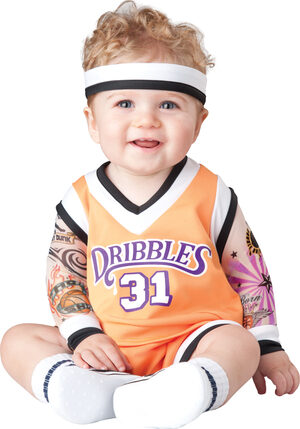 Double Dribbles Basketball Baby Costume