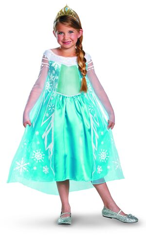 Disney Frozen Princess Elsa Kids Costume