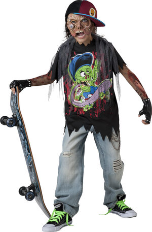 Zombie Skater Kids Costume