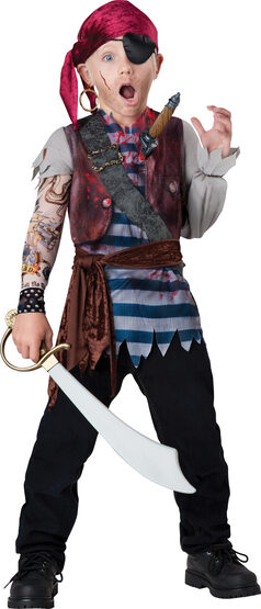 Dead Man's Chest Pirate Kids Costume