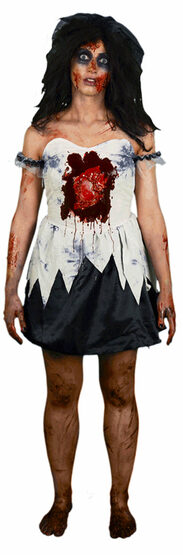 Beating Heart Zombie Beauty Adult Costume