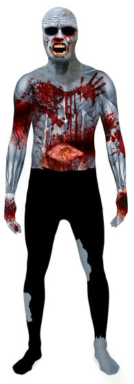 Exploding Heart Zombie Adult Costume