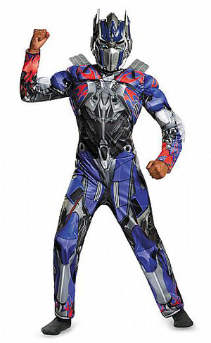 Transformers Muscle Chest Optimus Prime Kids Costume