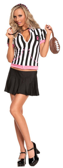 Sexy Sideline Sweetheart Referee Costume