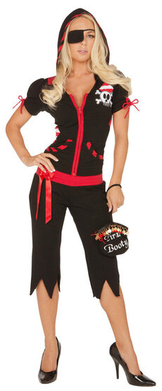 Womens Snatch the Booty Pirate Adult Costume