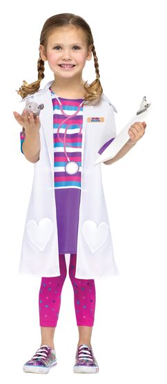 Girls Dolly Doctor Kids Costume