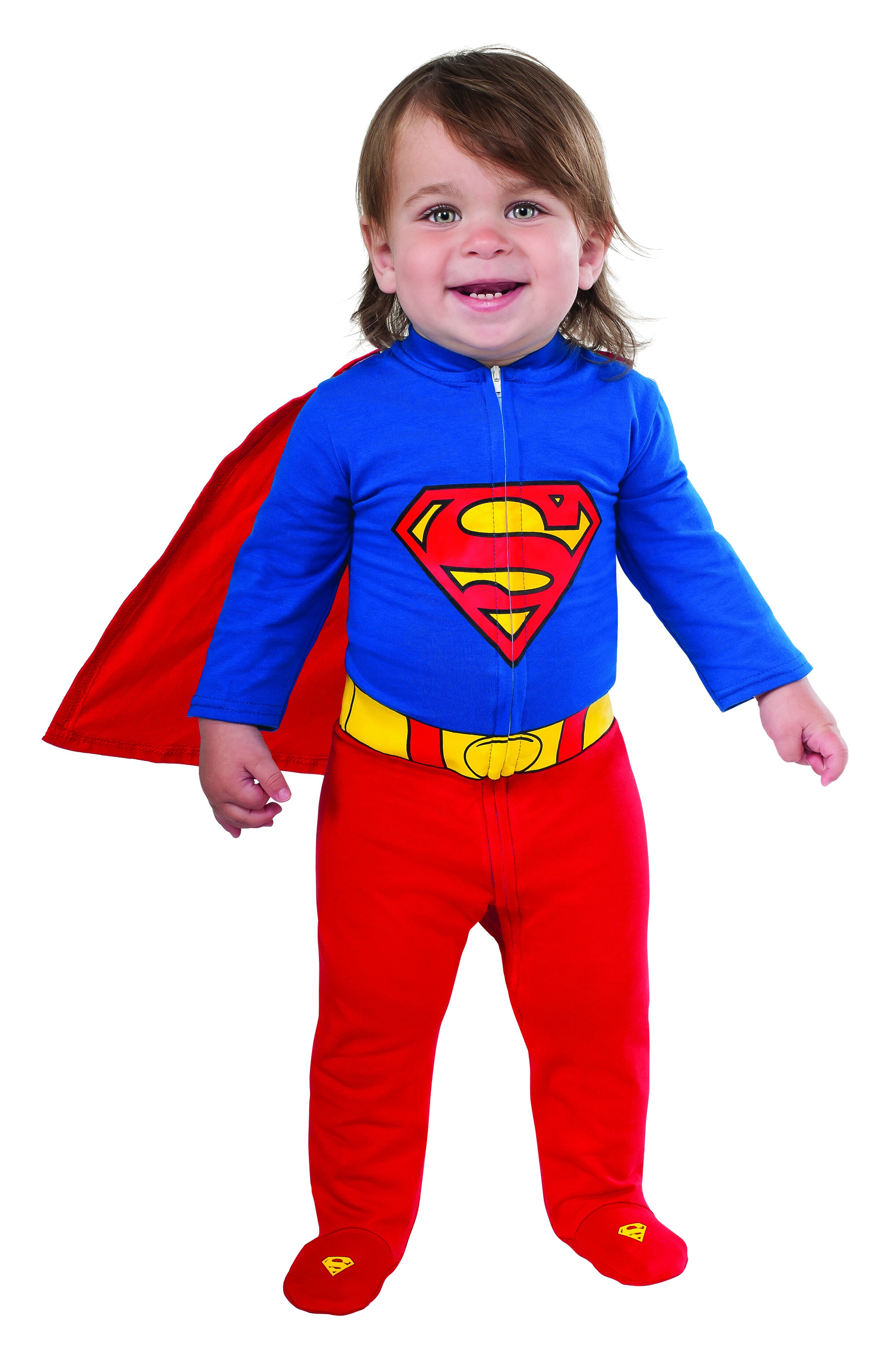 superman onesie baby