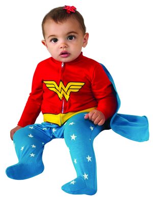 Wonder Woman Superhero Onesie Baby Costume