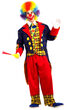 Mens Checkers the Clown Adult Costume