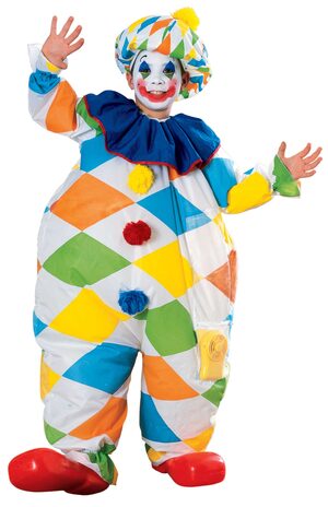 Inflatable Clown Kids Costume