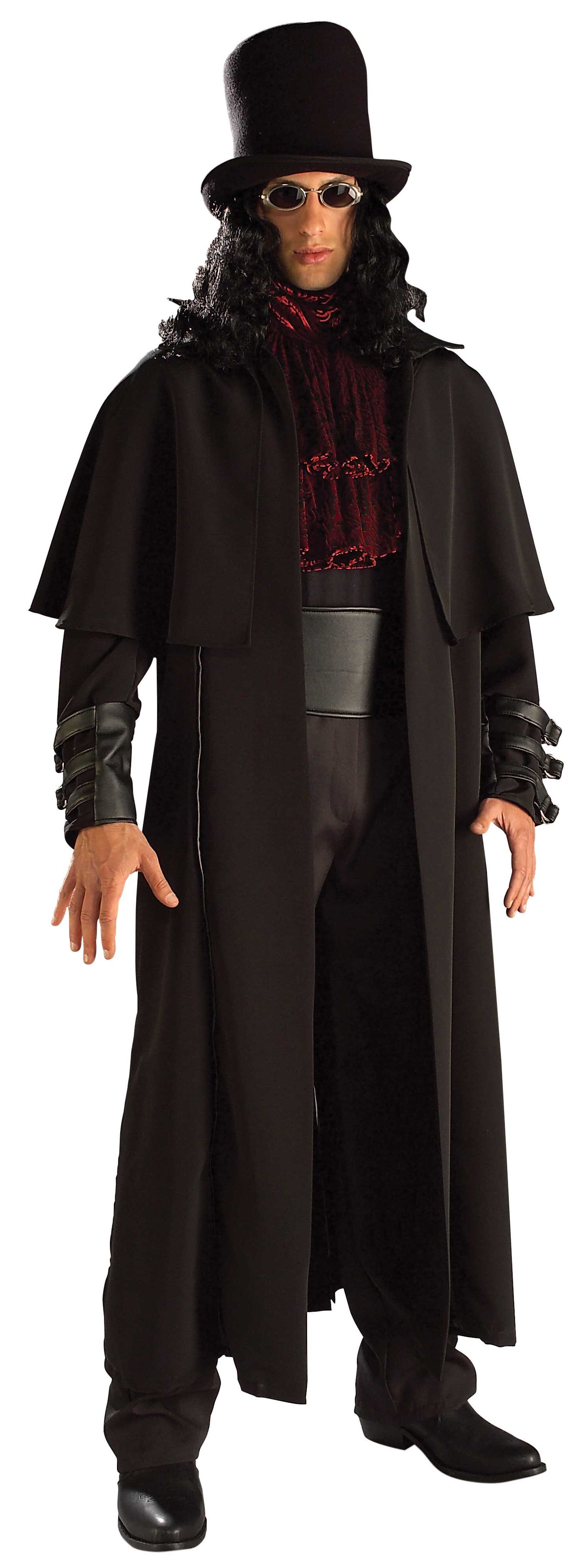 Costume Adulte Vampire Gothique – Ensemble Complet (cape, Chemise, Gilet, Pantalon) – Pour Halloween, Soirées à Thème, Spectacle – Taille Unique & Plus Size - 2