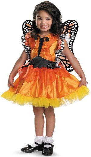Magic Monarch Butterfly Kids Costume