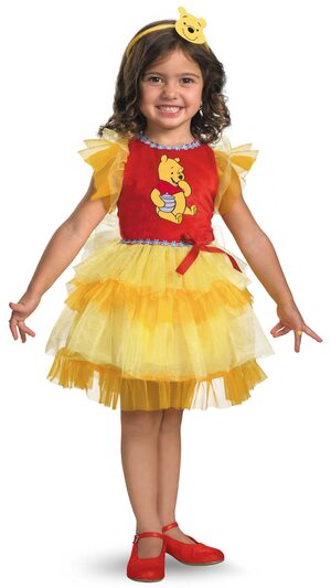 Frilly Winnie The Pooh Kids Costume