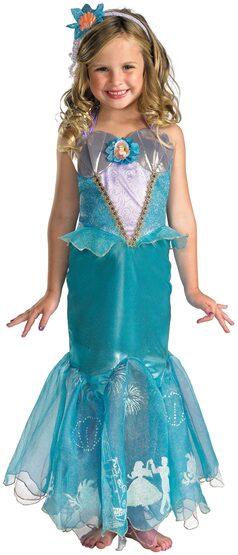 Disney Princess Ariel Little Mermaid Kids Costume