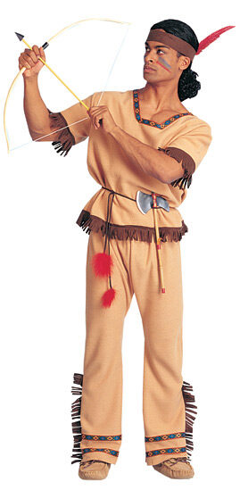 Native Indian Warrior Adult Costume