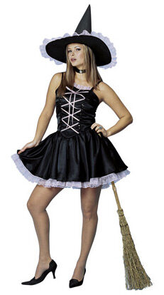 Womens Sweet Witch Adult Costume