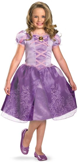 Tangled Rapunzel Disney Kids Costume