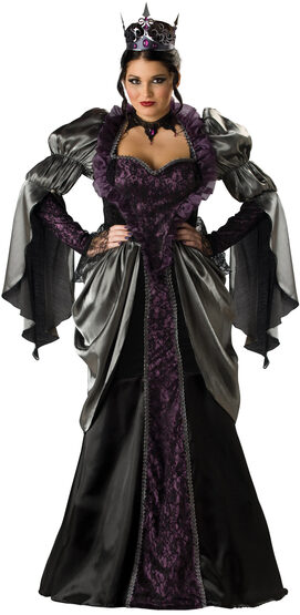 Womens Wicked Queen Plus Size Costume