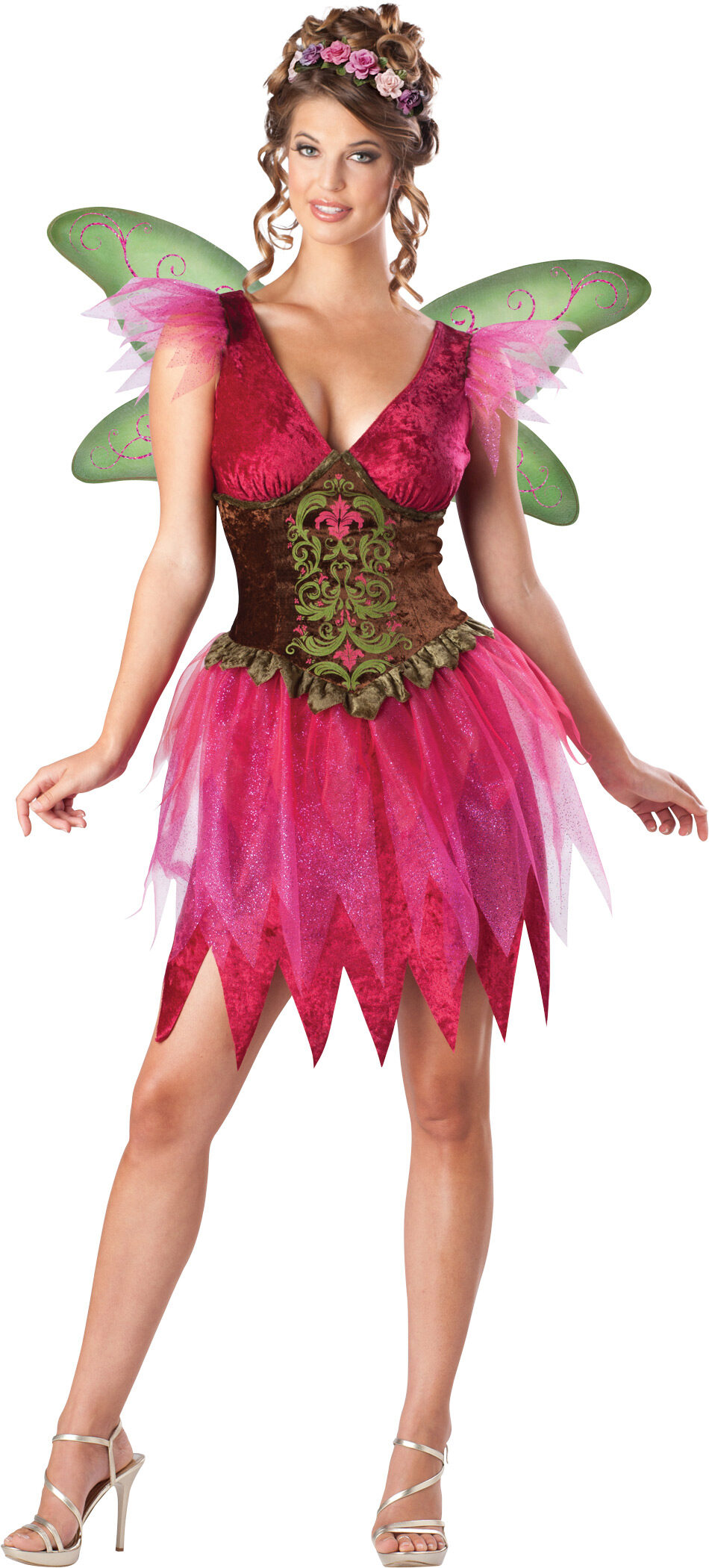 sexy pink fairy costume