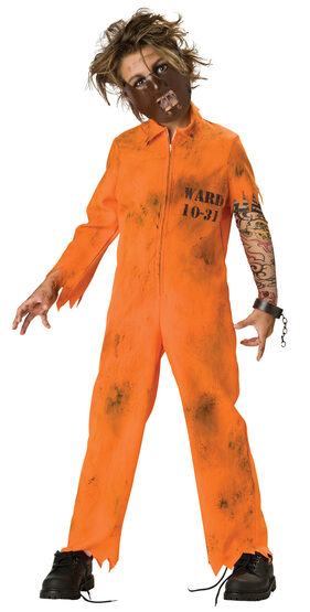 Cell Block Psycho Scary Kids Costume