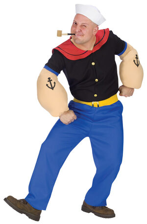 Popeye the Sailor Man Adult Costume