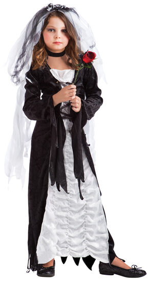 Bride of Darkness Gothic Kids Costume