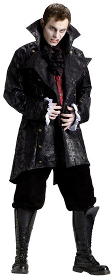 Mens Vampire Jacket Adult Costume