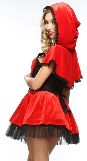 Sexy Dark Red Riding Hood Costume