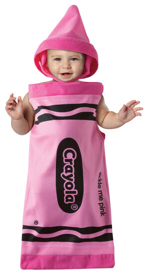 Tickle Me Pink Bunting Crayon Baby Costume