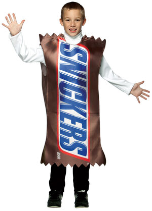 Boys Snickers Candy Kids Costume