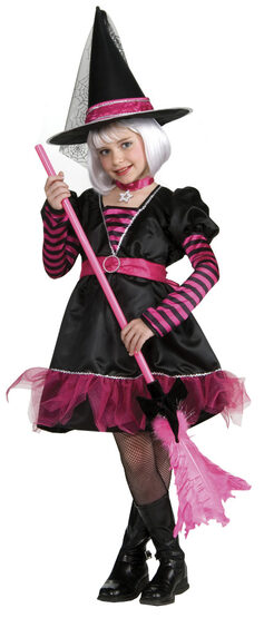 Girls Whimsical Witch Kids Costume