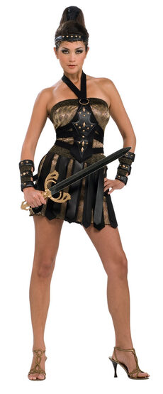 Sexy Roman Warrior Queen Costume