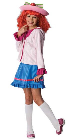 Strawberry Shortcake in Skirt Kids Costume
