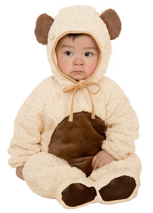 Adorable Oatmeal Bear Baby Costume