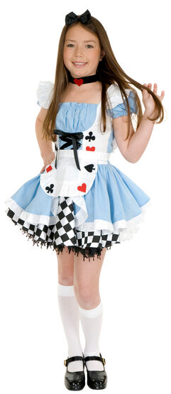Fairy Tale Alice in Wonderland Kids Costume