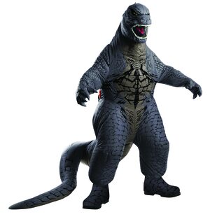 Inflatable Deluxe Godzilla Kids Costume