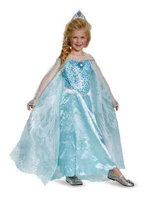 Elsa Prestige Frozen Kids Costume