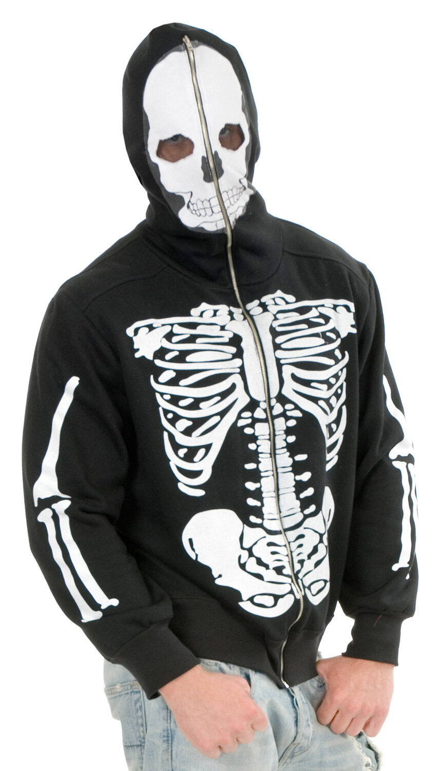 mens skeleton sweatshirt