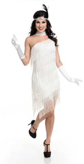 1920s Classic Flapper Adult Costume - Mr. Costumes