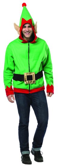 Elf Hoodie Plus Size Costume