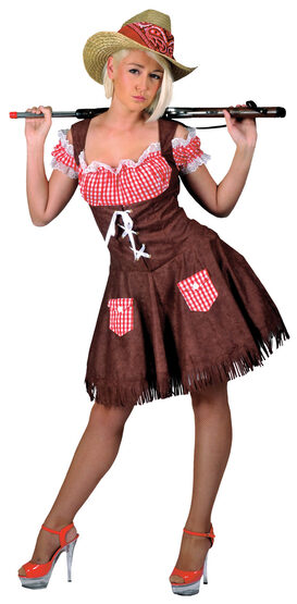 Hillbilly Beauty Cowgirl Adult Costume