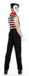 Silent Mime Clown Adult Costume