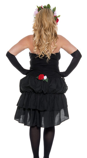 Mrs. Muerte Day of the Dead Plus Size Costume