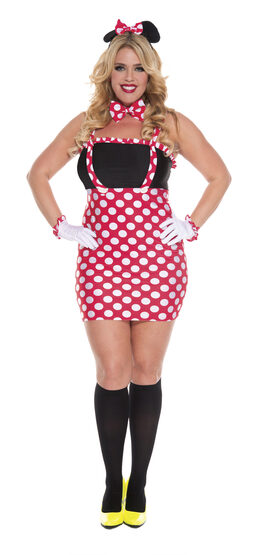Darling Miss Minnie Mouse Plus Size Costume