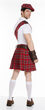 Red Scottish Kilt Adult Costume