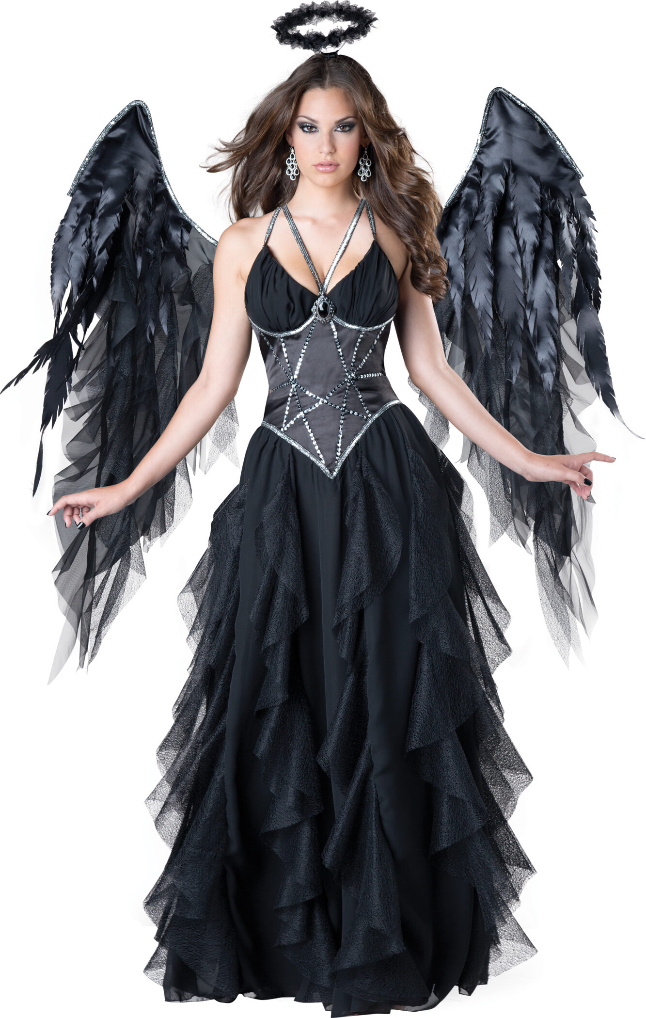 Sexy Divine Dark Angel Costume Mr. Costumes