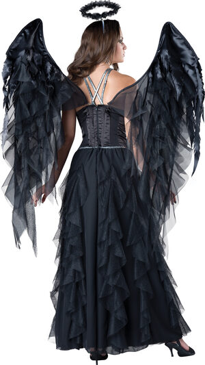 Sexy Divine Dark Angel Costume